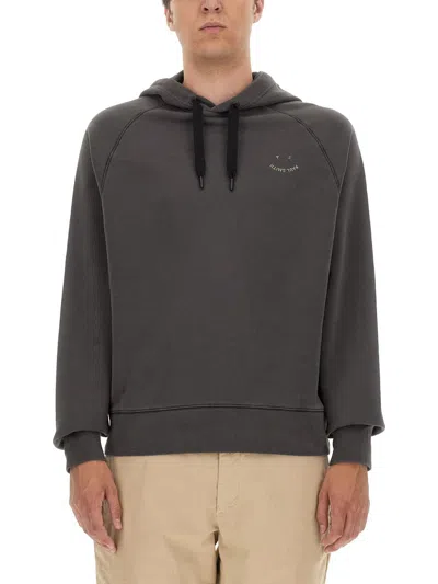 Ps By Paul Smith Ps Paul Smith Sweatshirt With Logo In Gray