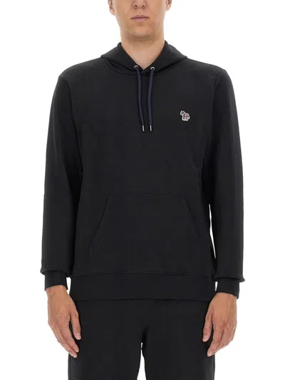 Ps By Paul Smith Ps Paul Smith Sweatshirt With Logo Patch In Black