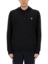 PS BY PAUL SMITH PS PAUL SMITH SWEATSHIRT WITH LOGO PATCH