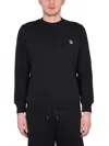 Ps By Paul Smith Ps Paul Smith Sweatshirt With Zebra Embroidery In Black