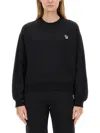 Ps By Paul Smith Ps Paul Smith Sweatshirt With Zebra Patch