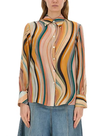 PS BY PAUL SMITH PS PAUL SMITH "SWIRL" SHIRT