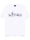 Ps By Paul Smith Cactus Lineup Tee In White
