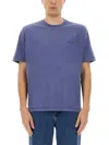 Ps By Paul Smith Ps Paul Smith Organic Cotton T-shirt In Blue