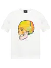 Ps By Paul Smith Ps Paul Smith Skull T-shirt In White