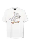 Ps By Paul Smith Ps Paul Smith T-shirt With Colorful Print In White