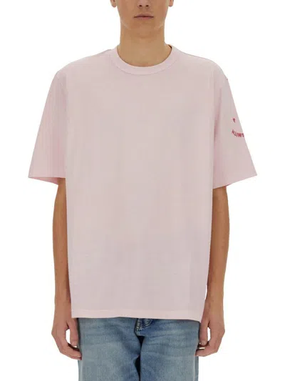 PS BY PAUL SMITH PS PAUL SMITH T-SHIRT WITH EMBROIDERY PS HAPPY