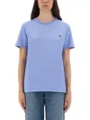 Ps By Paul Smith Ps Paul Smith Tshirt With Logo Patch In Blue