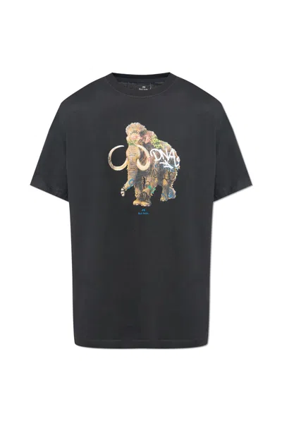 PS BY PAUL SMITH PS PAUL SMITH T-SHIRT WITH PRINT