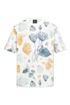 Ps By Paul Smith Ps Paul Smith Printed Cotton T-shirt In White