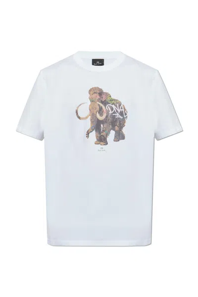 PS BY PAUL SMITH PS PAUL SMITH T-SHIRT WITH PRINT