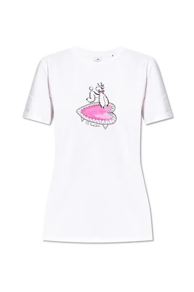 PS BY PAUL SMITH PS PAUL SMITH T-SHIRT WITH PRINT