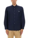 Ps By Paul Smith Ps Paul Smith Classic Button-down Shirt In Blue