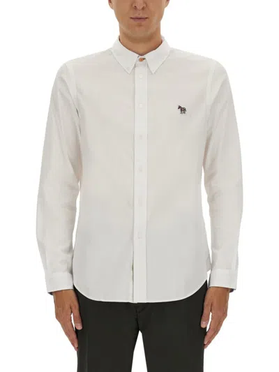 Ps By Paul Smith Ps Paul Smith Tailored Fit Shirt In White