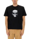 Ps By Paul Smith Skull Tape Print T-shirt In Black