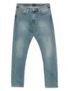 Ps By Paul Smith Ps Paul Smith Tapered Denim Cotton Jeans In Blue
