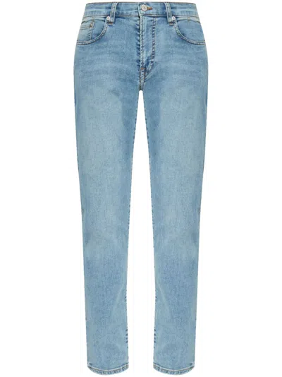 Ps By Paul Smith Ps Paul Smith Tapered Denim Cotton Jeans In Blue
