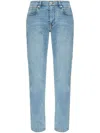 Ps By Paul Smith Ps Paul Smith Mens Tapered Fit Jeans Man Jeans Blue Size 29 Organic Cotton In Clear Blue
