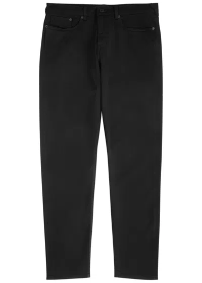 Ps By Paul Smith Ps Paul Smith Tapered-leg Jeans In Black