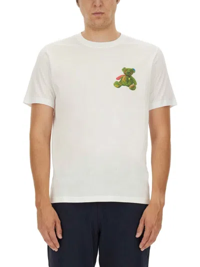 Ps By Paul Smith Ps Paul Smith Teddy T-shirt In Gray