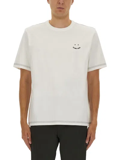 Ps By Paul Smith Ps Paul Smith Oversize Fit T-shirt In White
