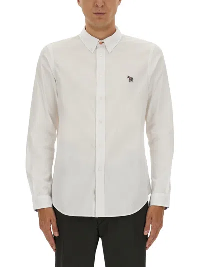 Ps By Paul Smith Ps Paul Smith White Organic Cotton Shirts