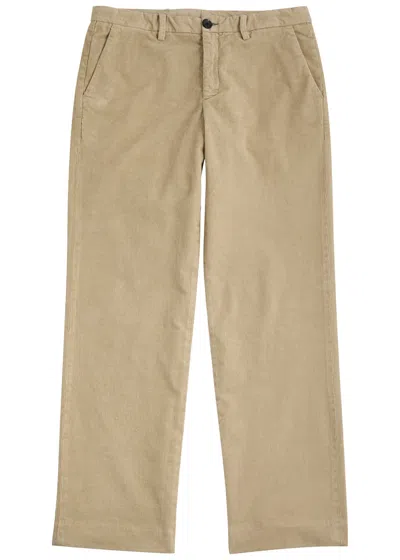 Ps By Paul Smith Ps Paul Smith Wide-leg Corduroy Chinos In Beige