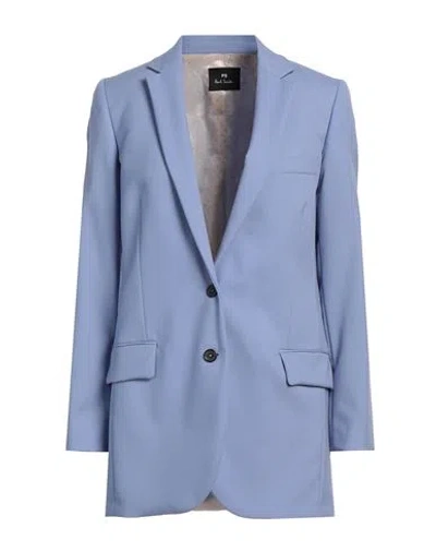Ps By Paul Smith Ps Paul Smith Woman Blazer Lilac Size 6 Wool In Purple