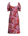 Ps By Paul Smith Ps Paul Smith Woman Midi Dress Light Pink Size 10 Polyester