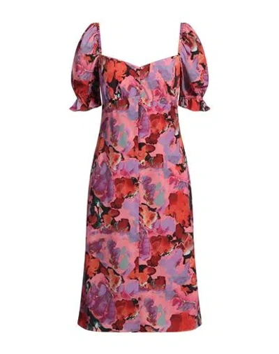 Ps By Paul Smith Ps Paul Smith Woman Midi Dress Light Pink Size 10 Polyester