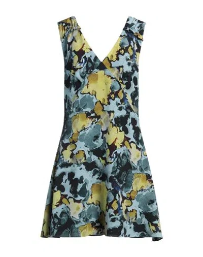 Ps By Paul Smith Ps Paul Smith Woman Mini Dress Light Blue Size 8 Polyester