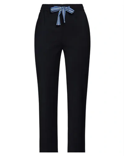 Ps By Paul Smith Ps Paul Smith Woman Pants Midnight Blue Size 6 Wool, Polyamide, Elastane