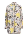 Ps By Paul Smith Ps Paul Smith Woman Shirt Beige Size 6 Organic Cotton In Neutral