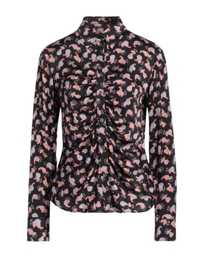 Ps By Paul Smith Ps Paul Smith Woman Shirt Midnight Blue Size 8 Viscose