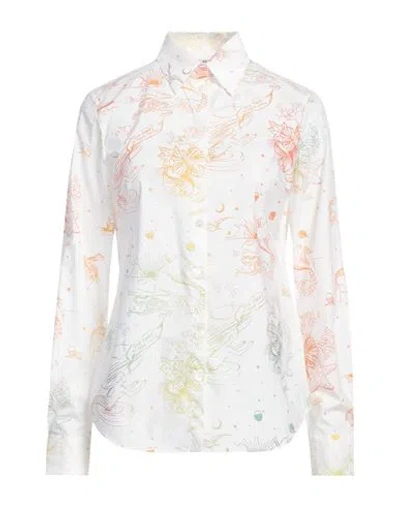 Ps By Paul Smith Ps Paul Smith Woman Shirt White Size 8 Organic Cotton