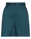 Ps By Paul Smith Hight-waist Mini Shorts In Blue