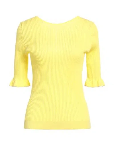 Ps By Paul Smith Ps Paul Smith Woman Sweater Yellow Size L Cotton
