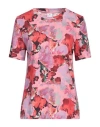 Ps By Paul Smith Ps Paul Smith Woman T-shirt Pink Size Xl Lyocell, Cotton, Elastane In Pink