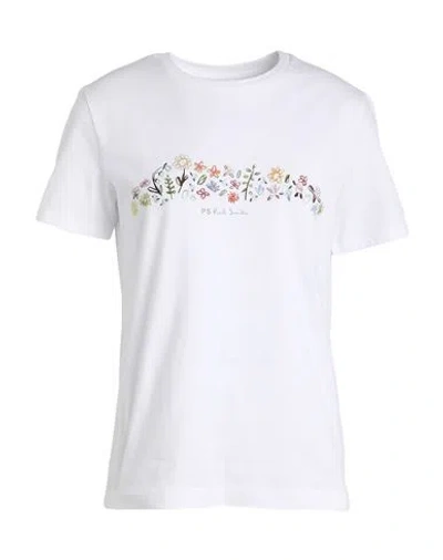 Ps By Paul Smith Ps Paul Smith Woman T-shirt White Size L Organic Cotton