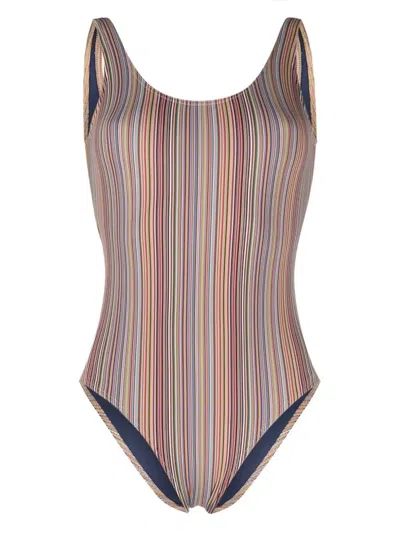 Ps By Paul Smith Ps Paul Smith Women Swimsuit U Shp Bk In Multi