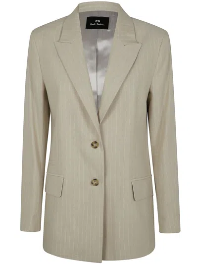 Ps By Paul Smith Ps Paul Smith Womens Jacket In Neutral