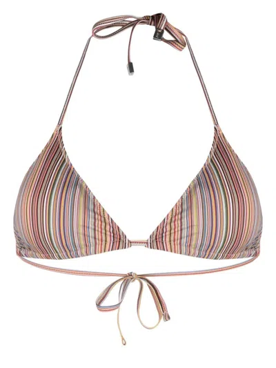 Ps By Paul Smith Ps Paul Smith Womens Top Bikini Triangle In Multi