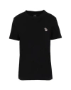 Ps By Paul Smith "zebra" T-shirt In Black