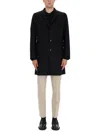 Ps By Paul Smith Ps Paul Smith Wool Coat In Black