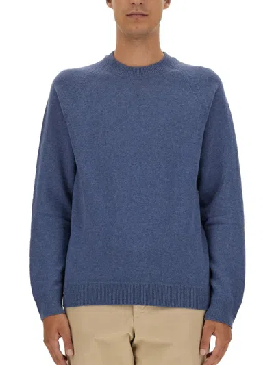 Ps By Paul Smith Ps Paul Smith Merino Wool Sweater In Blue