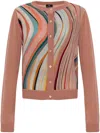 PS BY PAUL SMITH PS PAUL SMITH WOOL STRIPED CARDIGAN