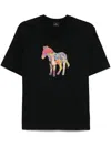 Ps By Paul Smith Ps Paul Smith Zebra Craft Cotton T-shirt