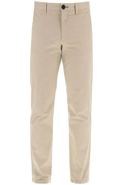 Ps By Paul Smith Ps Paul Smith Zebra Embroidered Chino Trousers In Beige