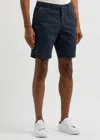 Ps By Paul Smith Straight-leg Bermuda Shorts In Navy