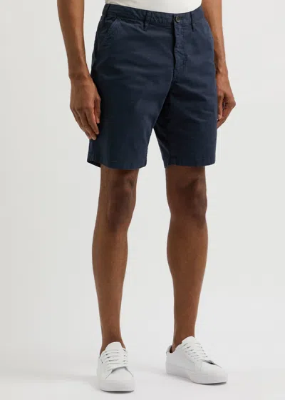 Ps By Paul Smith Straight-leg Bermuda Shorts In Navy